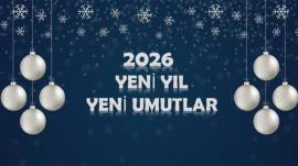 YENİ YILINIZ KUTLU OLSUN